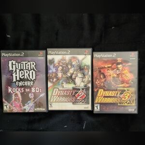Sony 2 Dynasty Warriors 2 & 3 Game Set